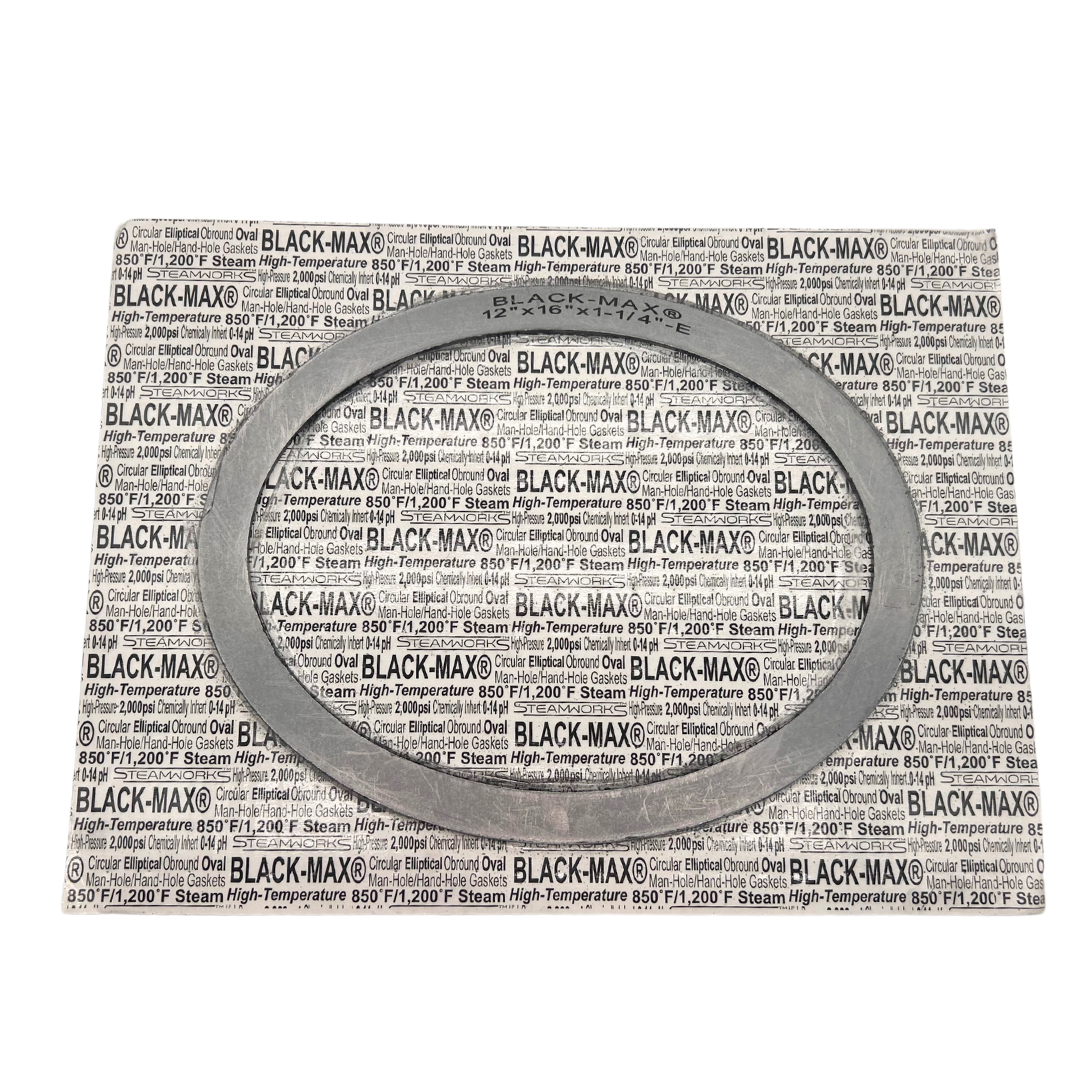 Black Max Boiler Manhole Gaskets 2 Pack